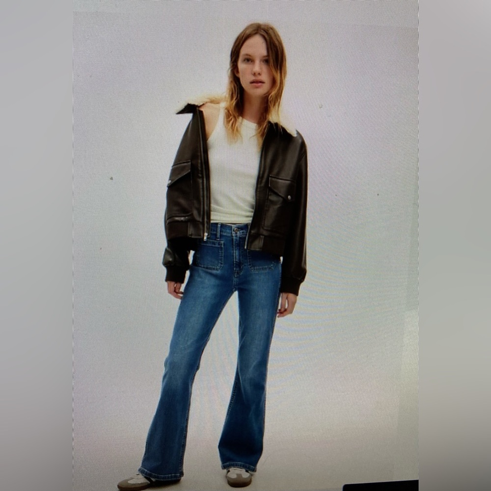 High Rise Flare Jeans